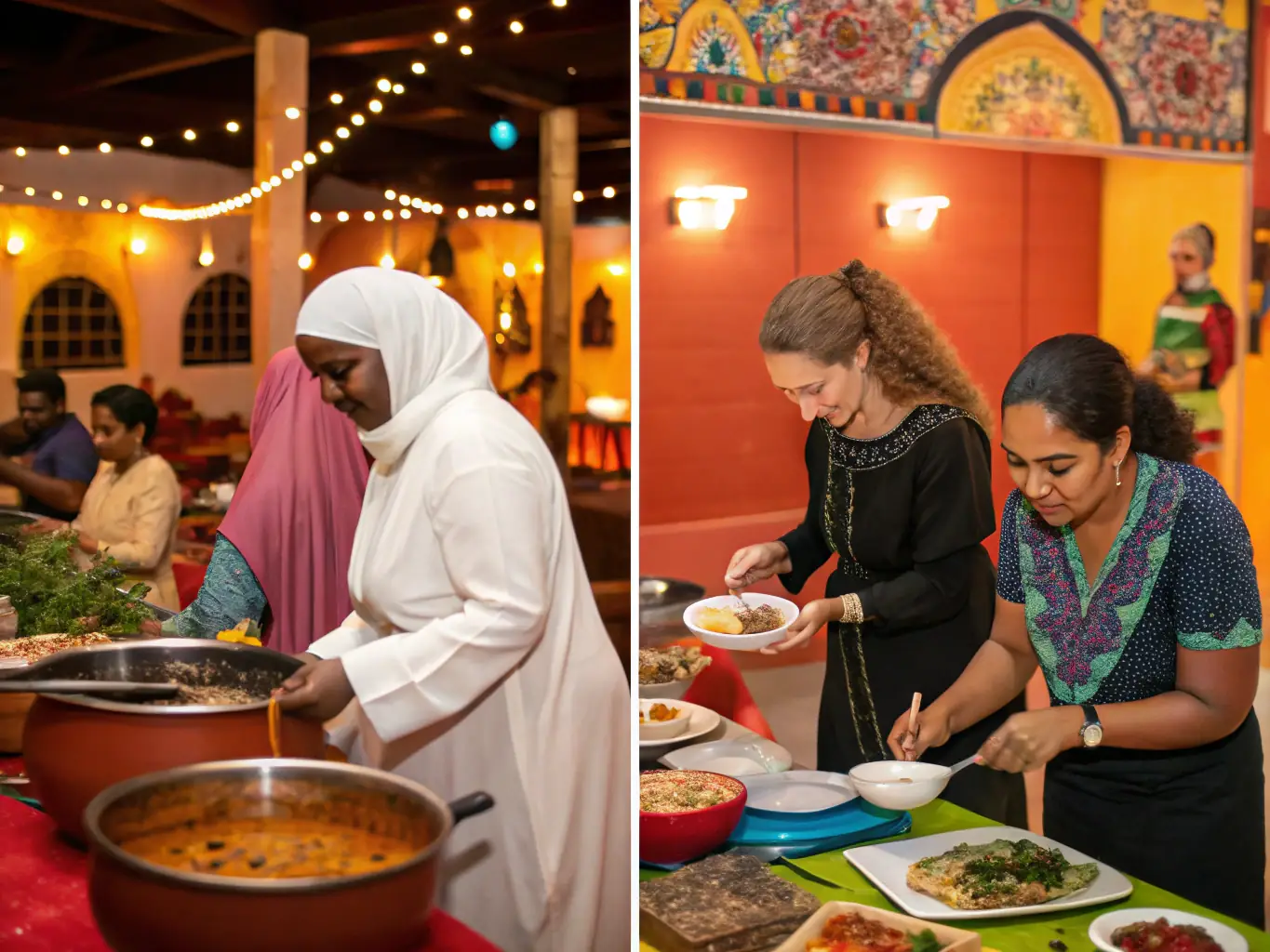 A photo of AMICALE members enjoying a cultural event, such as a museum visit or a local festival, highlighting the association's commitment to cultural enrichment.
